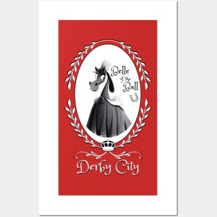 Derby City Collection: Belle of the Ball 7 (Red) Posters and Art